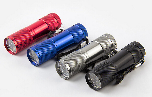 9PCS LED UV Medical Devices LED Flashlight