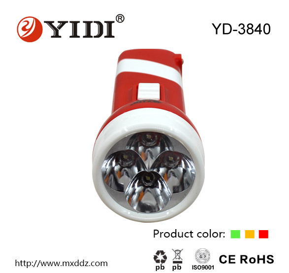 ABS OEM 4 LED Flashlight