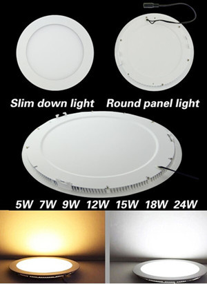 Round LED Light Panel 5W 120r