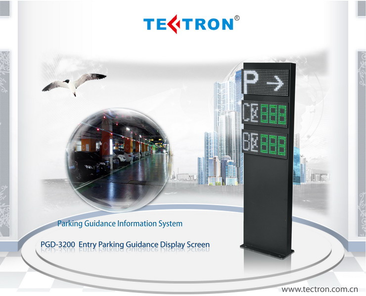 Indoor Parking LED Display for Smart Parking System 2014