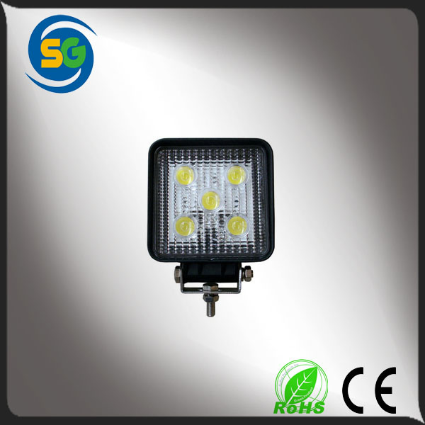 Hot Selling 9-32V 15W LED Work Lights, Truck LED Work Lights, off Road Auto LED Work Lights