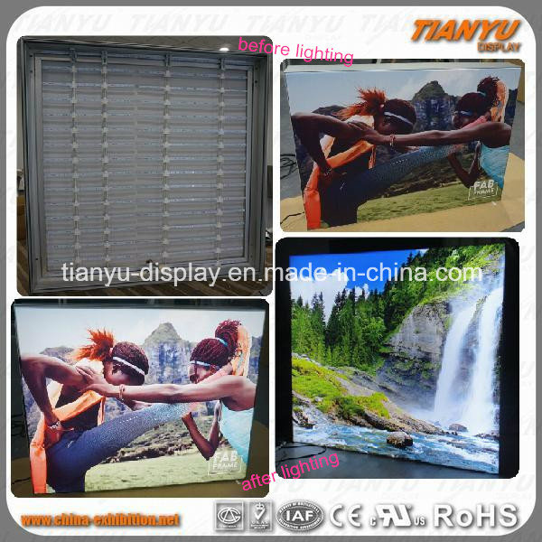 Aluminum Advertising LED Backlit Fabric Light Box