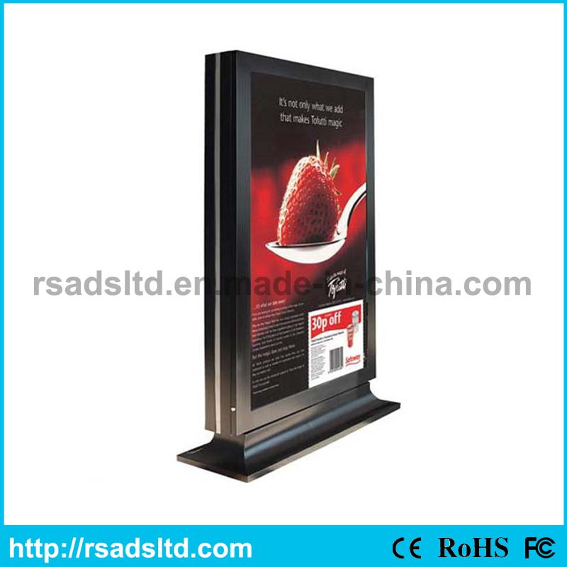 Customized LED Standing Acrylic Scrolling Light Box