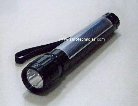 Solar LED Flashlight (STS-3302)