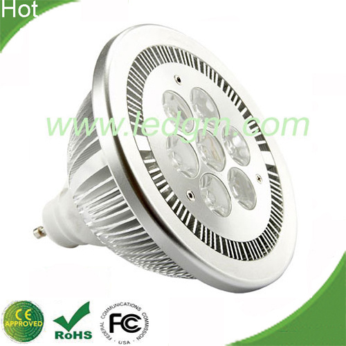 7W GU10 Base AR111 LED Spotlight