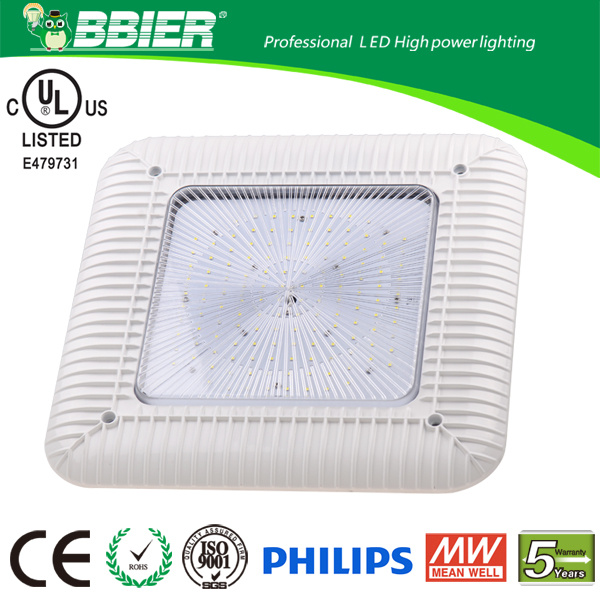 Outdoor Gas Station Lighting 130 Watt LED Canopy Light
