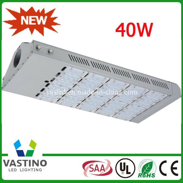 Ultra Thin Slim Pccooler Housing 40W LED Street Light