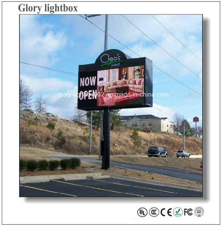 P10 Outdoor Full Color LED Video Display High Resolution LED Display