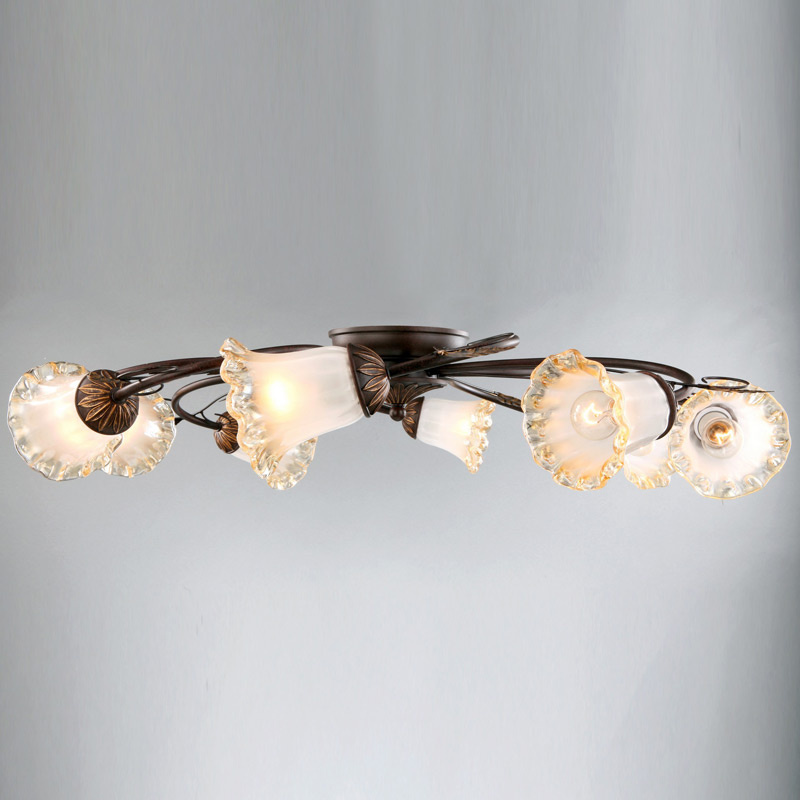 8 Light Glass Chandelier (BR1016C8)