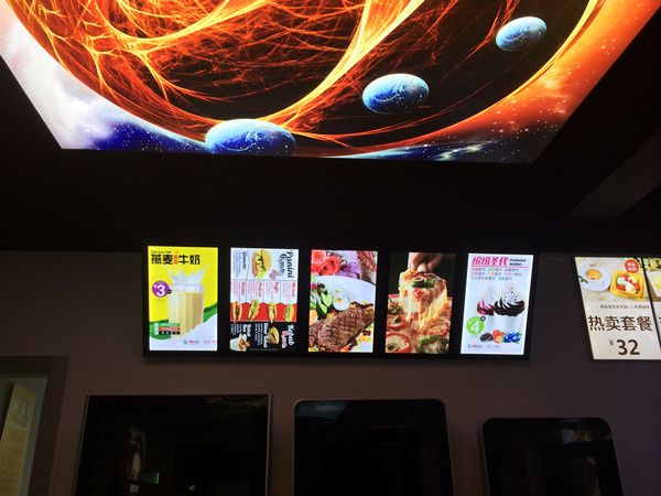 Magnetic Acrylic Light Box Resaurant LED Menu Board