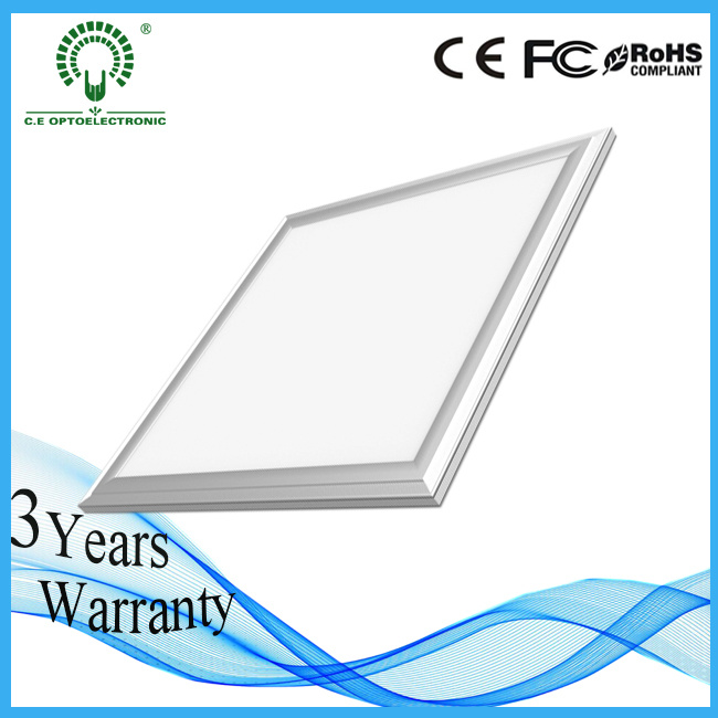White Aluminum Flat Recessed 600X600 LED Panel Light