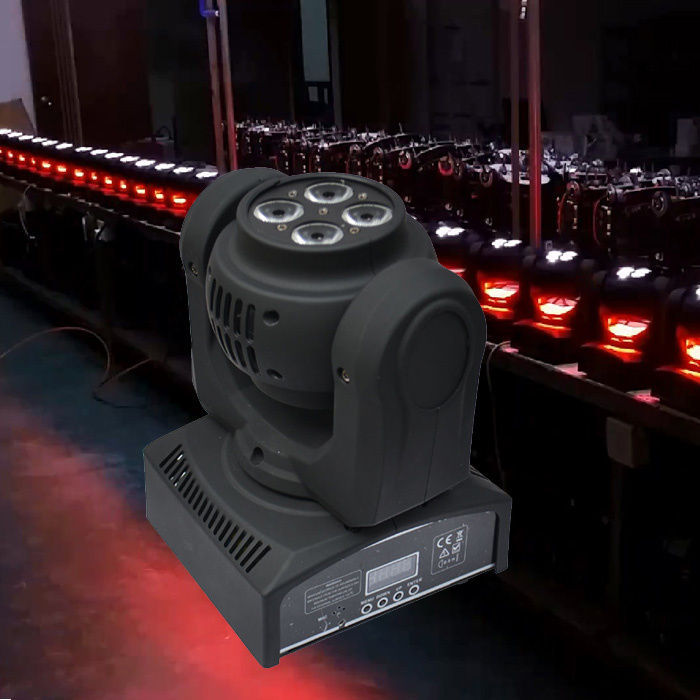 8 PCS 8W High Power RGBW LED Moving Head Light