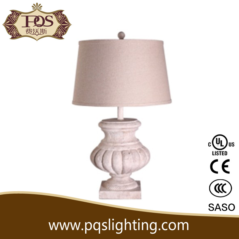 Antique White Mini Table Lamp for Bedroom Night Light