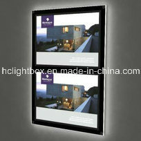 Transparent Display Magnetic Crystal LED Light Box