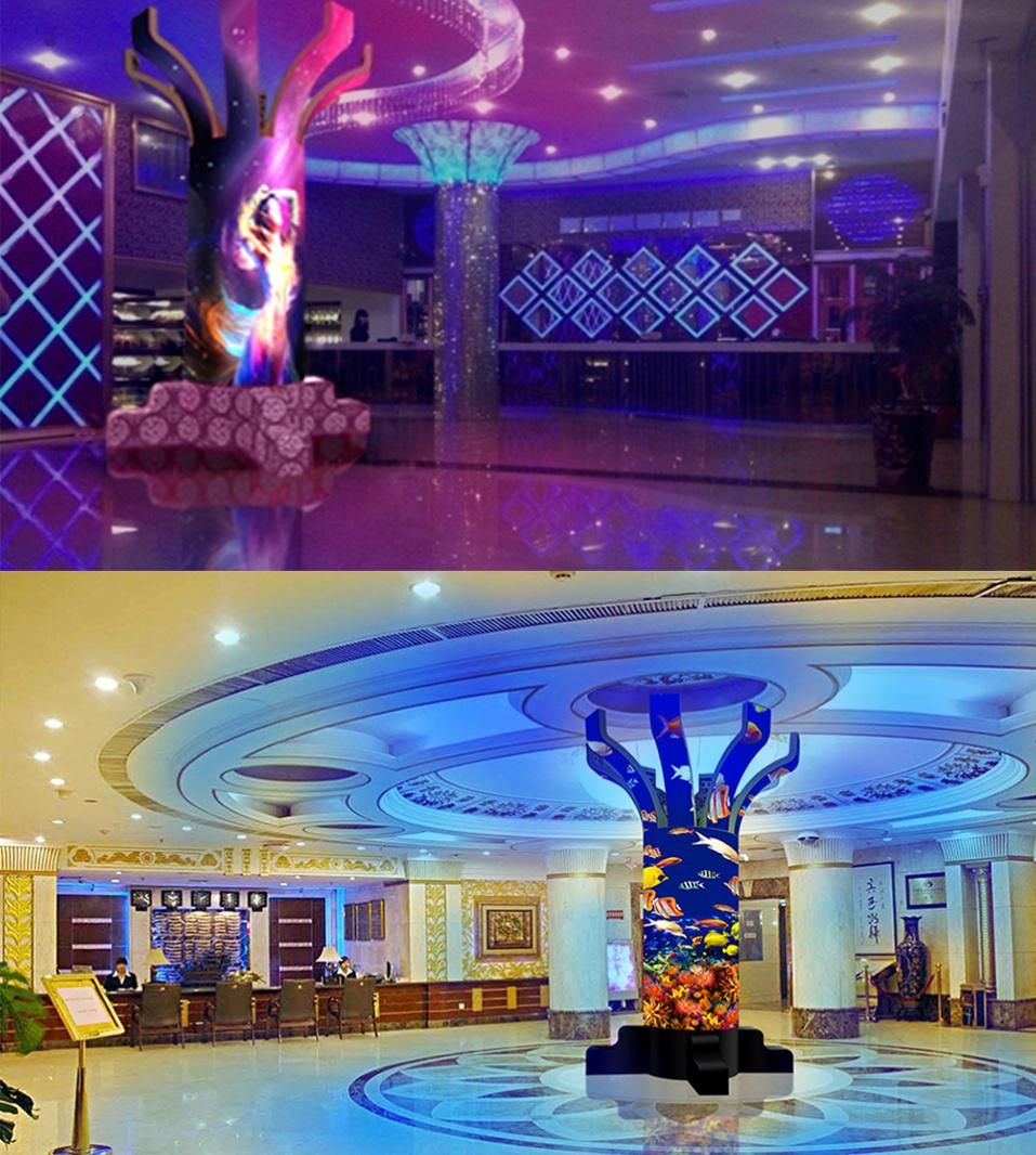 P6.67 Indoor Soft LED Display Flexible Screen LED HD Video Display
