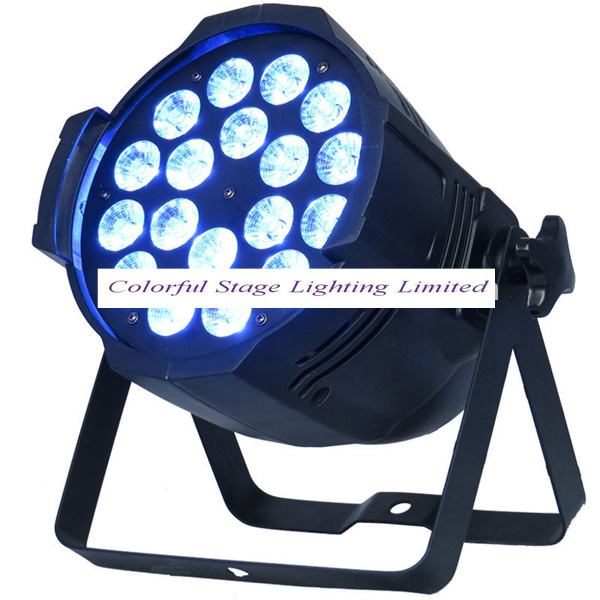 18*10W RGBW Quad Color LED PAR Strobe Light