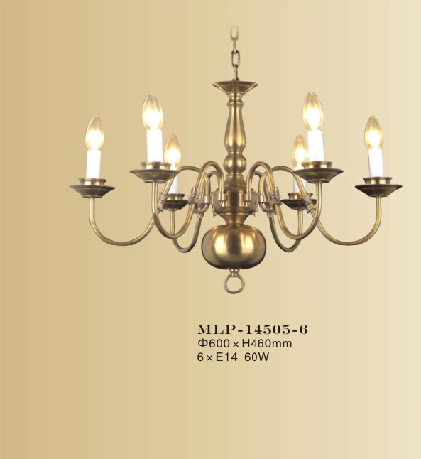 6 Heads 40W Candle Chandelier (MLP-14505-6)