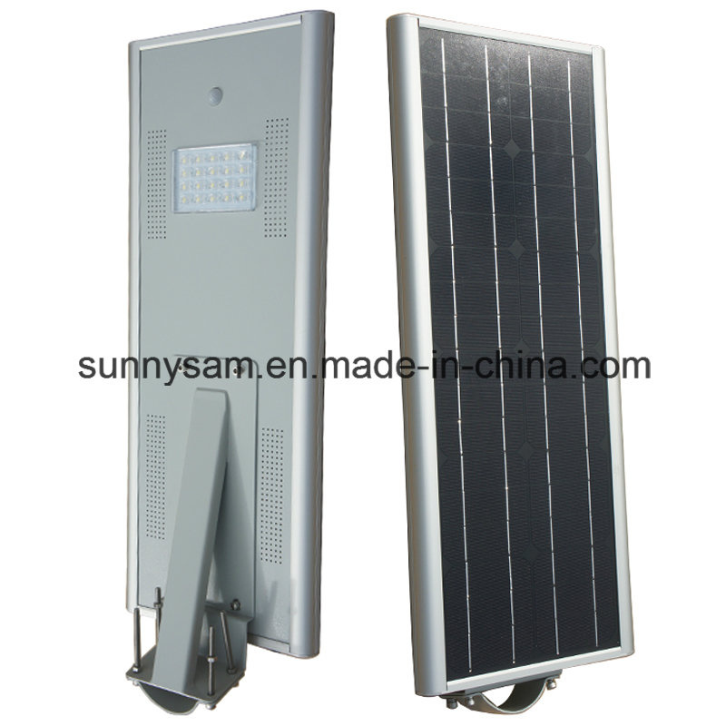 18W LED Garden Street Solar Light with Motion Sensor Lighting