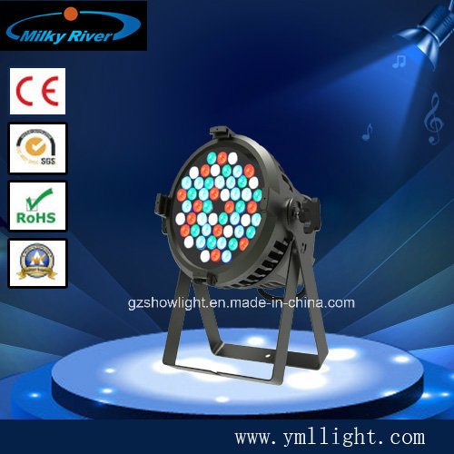 Hot Selling Waterproof LED PAR 64 54 3W RGBW LED PAR54 Stage Lighting