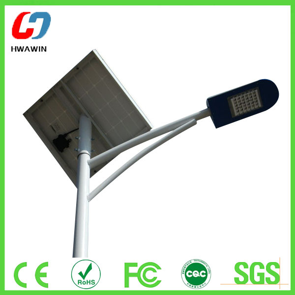 Energy Saving Certified Solar LED Street Lights 18W - 120W