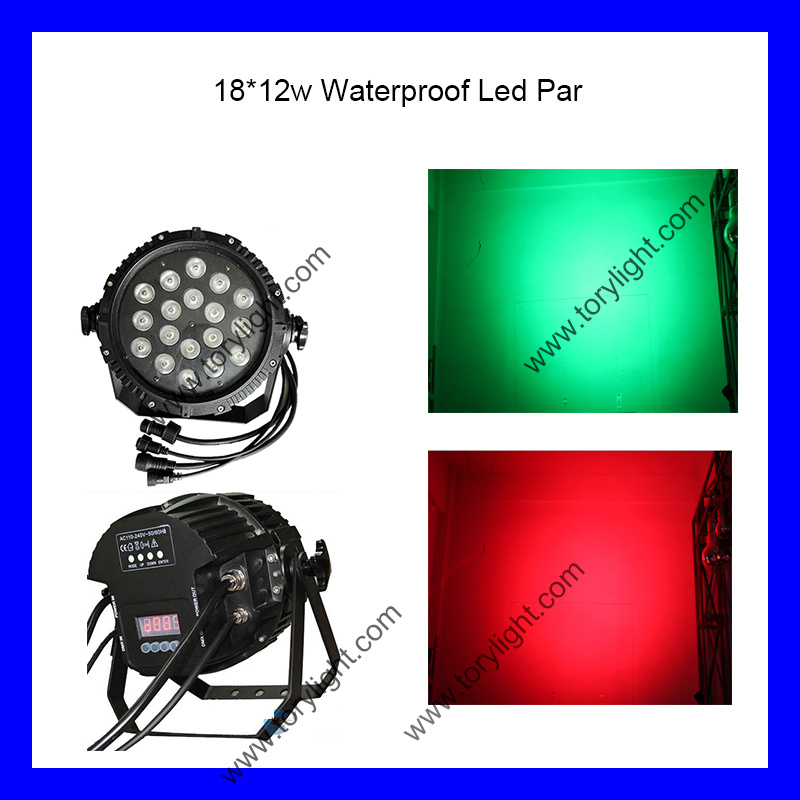 Super Bright 18*12W RGBW Stage LED PAR