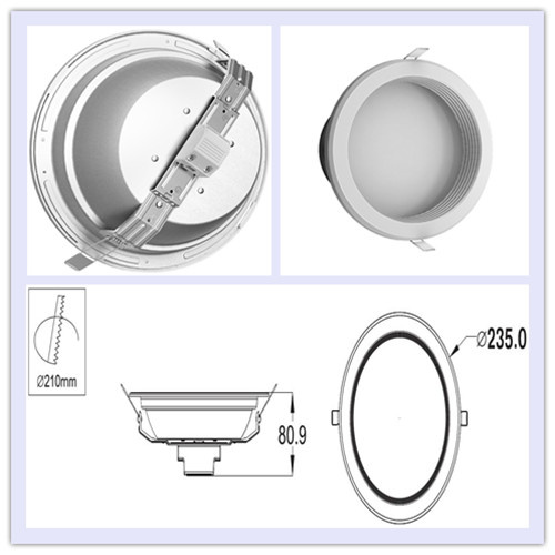 36V 900mA LED Down Light with CE