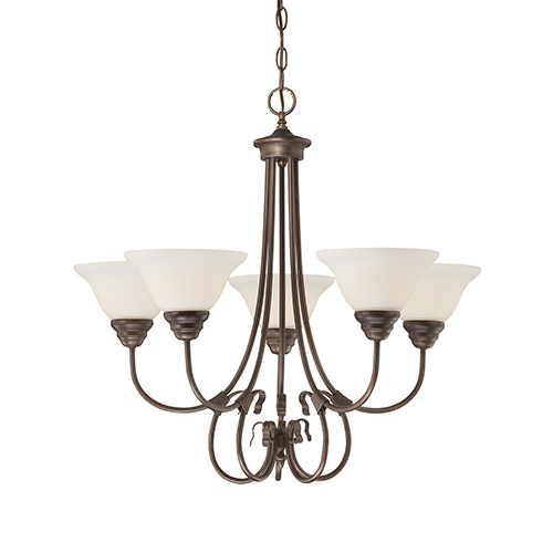 Hot Sale Chandelier with Glass Shade (1365RBZ)