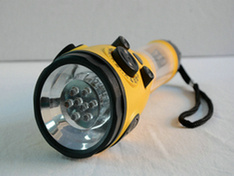 LED Siren Noaa Flashlight