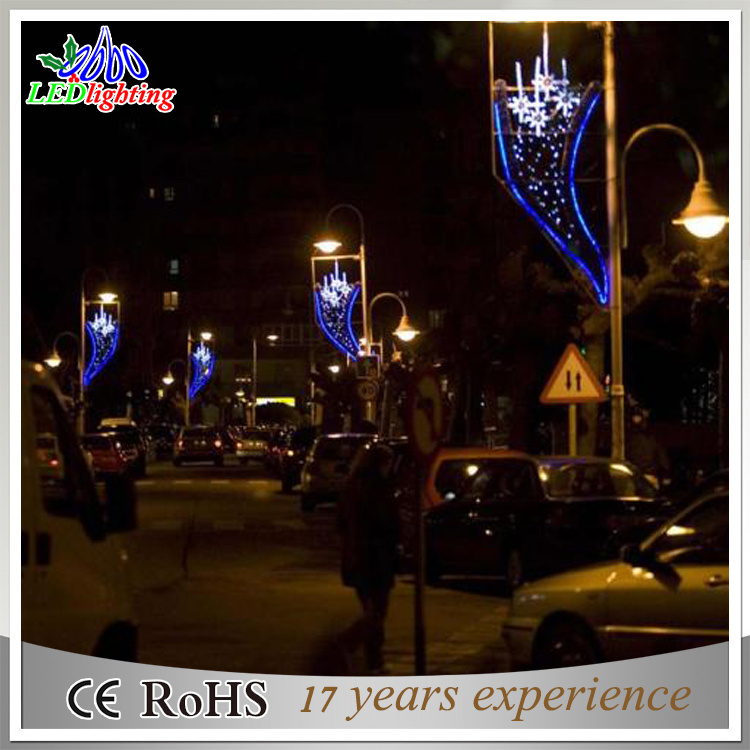 Outdoor Decoration LED Meteor Fairy White Decorative Street Light