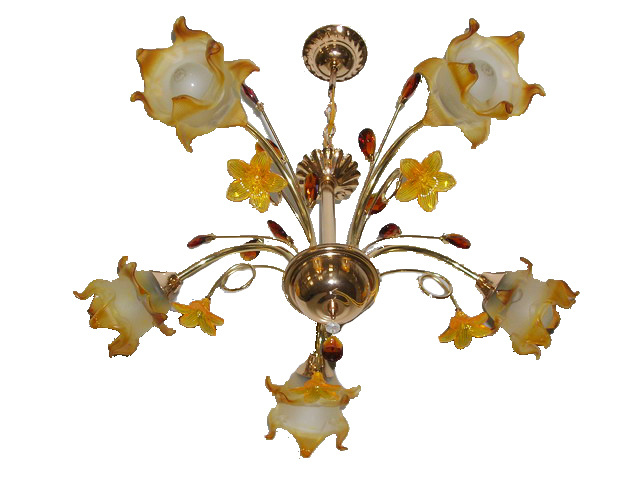 Murano Chandelier (MD6252B-5)