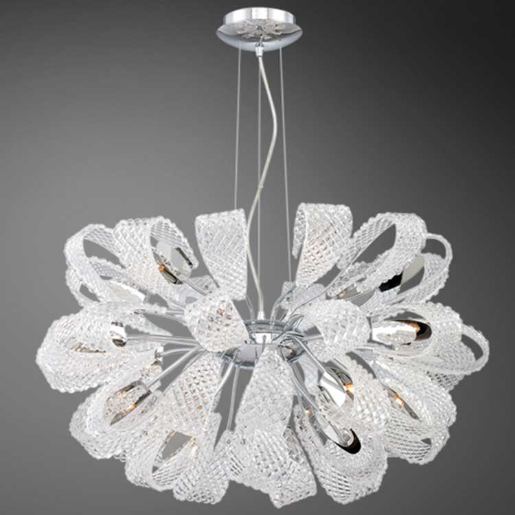 21 Light Crystal Glass Chandelier (65750)