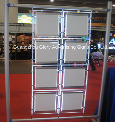 Double Sided Hanging Crystal Light Box