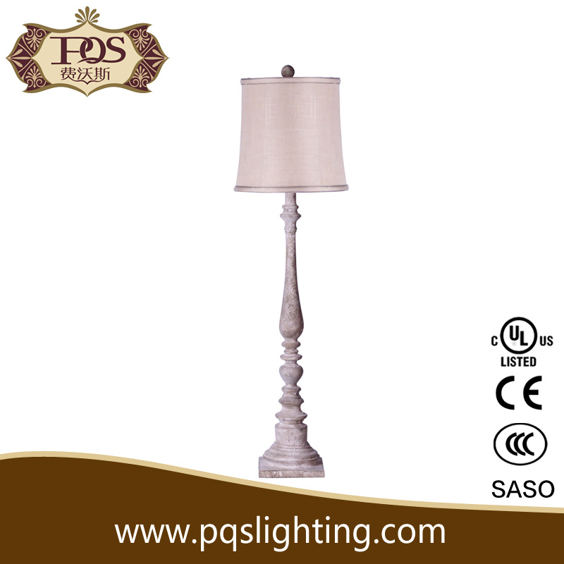 White Decoration Lighitng, America Table Lamp (P0087TB)