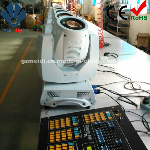 White Housing 230W 7r Beam Moving Head Light