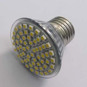 60PCS 3528 SMD E14 Base LED Spotlight 3.6W