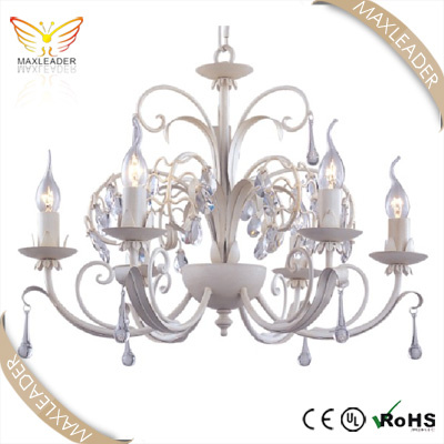 Chandelier Light of Creative White Glass Newest Flower Chandeliers (MD9376)