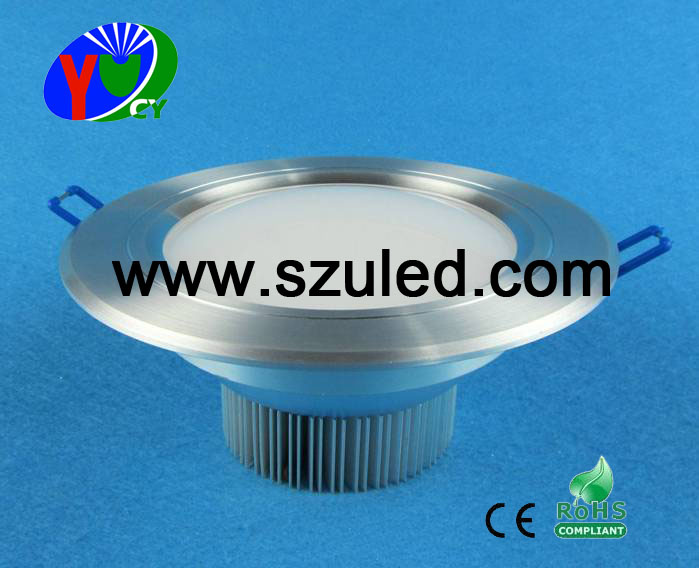 5*1W Milky Cover White LED Ceiling Light