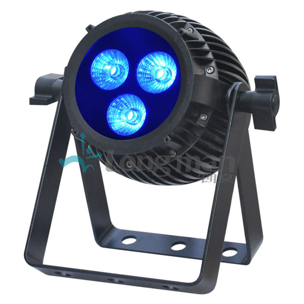 32 Bit Linear Diming COB LED PAR Light with 6in1 Rgbawuv IP65 LED