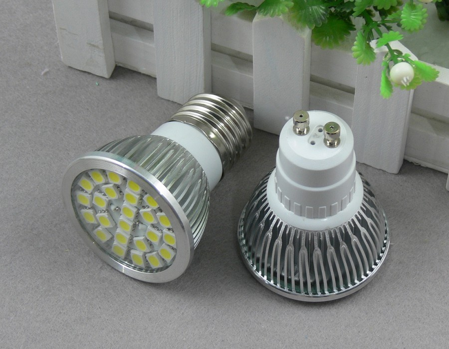 GU10 24PCS 5050 SMD LED Spotlight (Aluminum Shell)