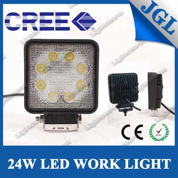 Waterproof Heavy Duty Safety 24W LED Working Light