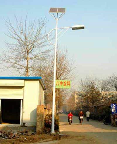 12V Solar 30W LED Street Light, Solar Street Light with Pole, 30W Solar Street Light