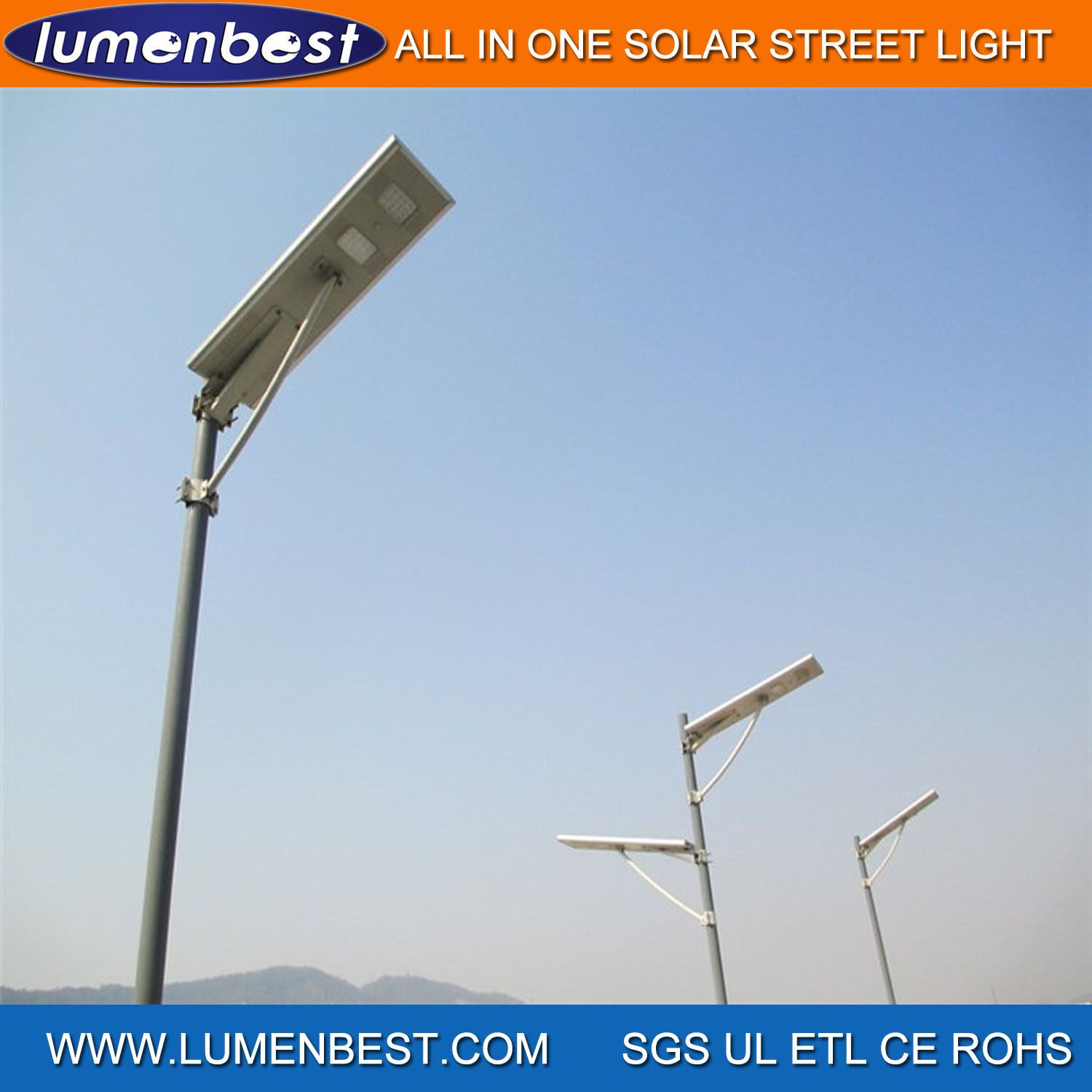 IP65 LED Solar Outdoor Light with Sensor