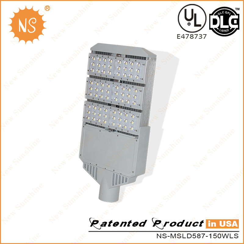 UL Dlc 16500lm Sensor LED Street Light 150W