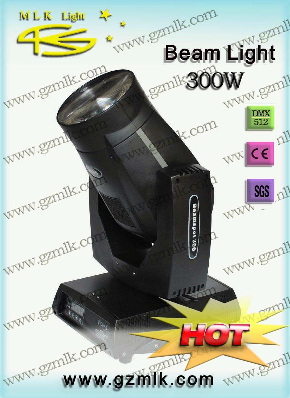 300W Moving Head Beam Light (MLK9-300W)