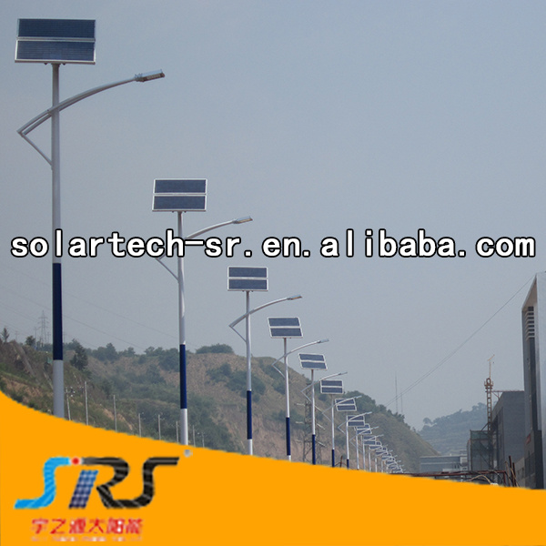 25W 6m LED Solar Street Light