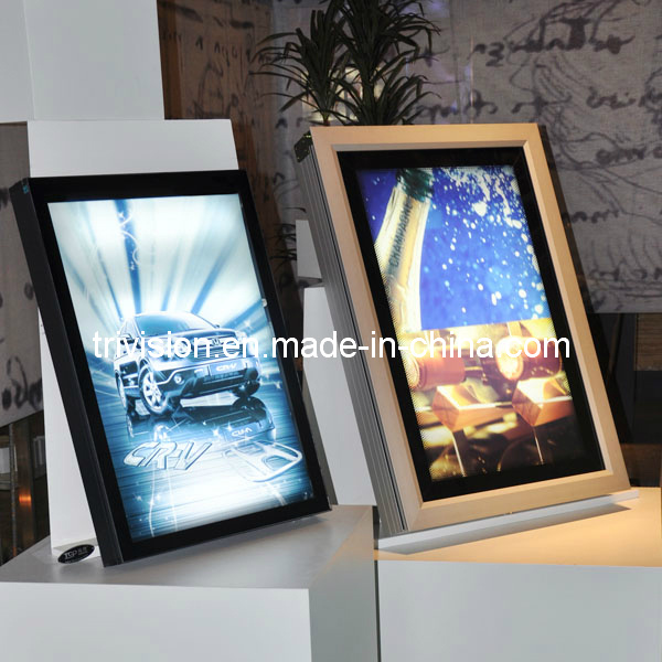 Scrolling Small Size Aluminium Light Box