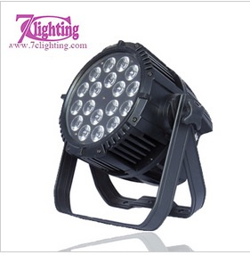 Waterproof LED PAR64 18X15W LED PAR RGBWA IP65 Uplighting