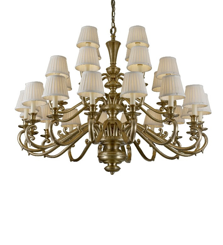 Modern Copper Arm Project Chandelier (0951)