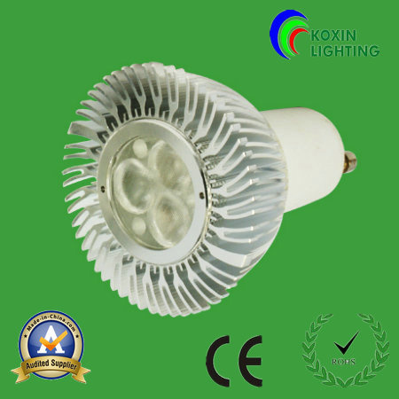 3*1W GU10 LED Spotlight Lighting (KX-GU10 3*1W)