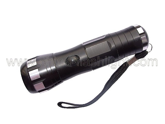 Aluminium  LED Flashlight(DBLF-1021-9LED+3UV)